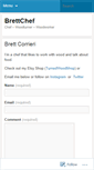Mobile Screenshot of brettchef.com